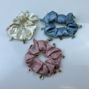 Set of 3 - Jill Simone Satin Hair Ties N231-23